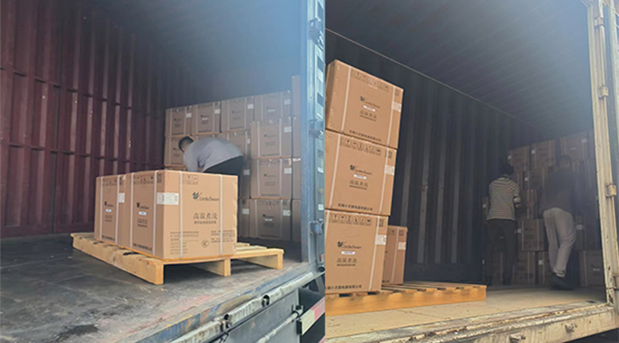 拼速度、高效率地完成國內(nèi)某知名品牌迷你洗衣機(jī)發(fā)貨