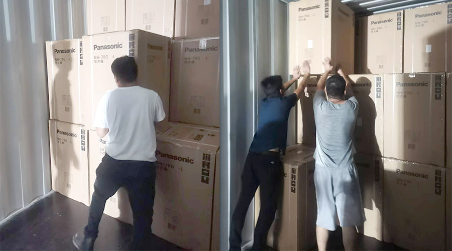 出貨速度！金環(huán)電器順利完成松下客戶的衣物烘干機出貨